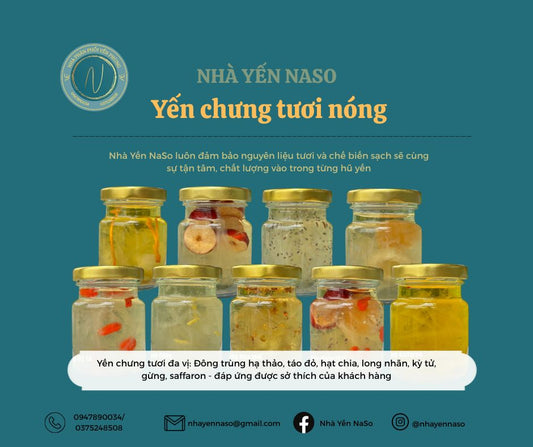 YẾN CHƯNG TƯƠI NÓNG
